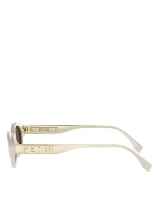 Fendigraphy Cat Eye Sunglasses, 51mm