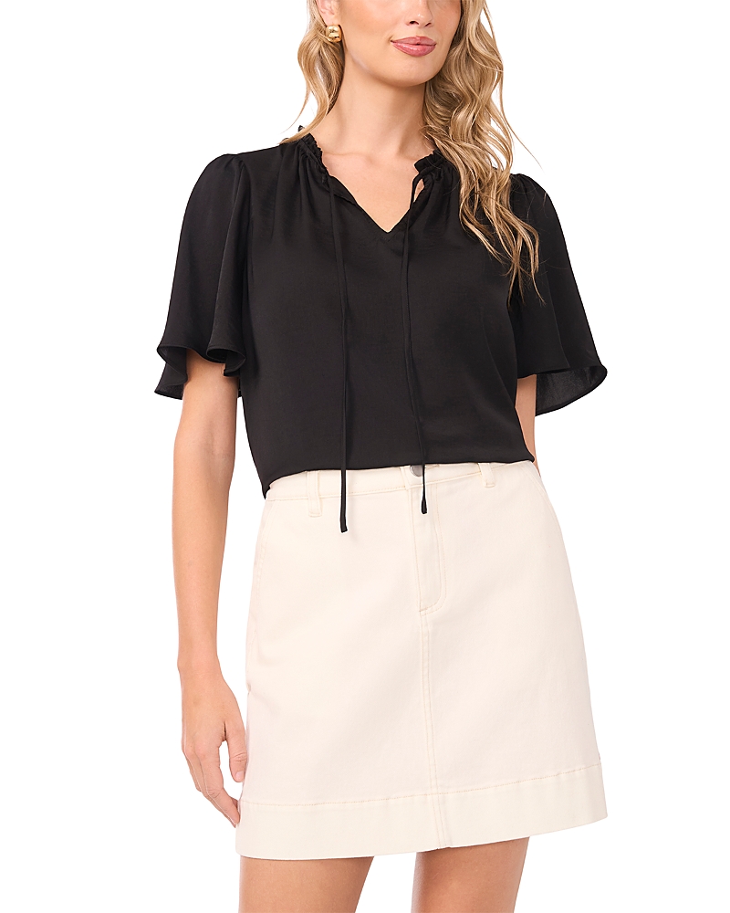 Vince Camuto Tie Neck Princess Sleeve Blouse