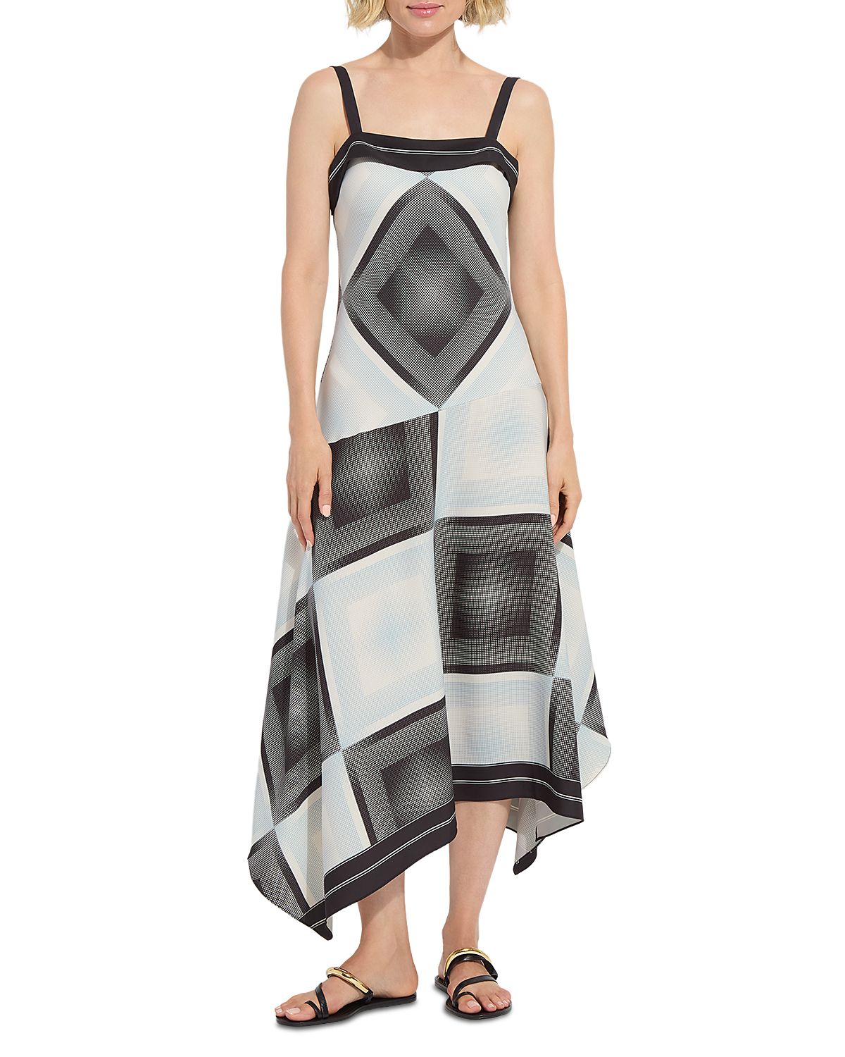 Lysse Sarai Handkerchief Asymmetric Dress
