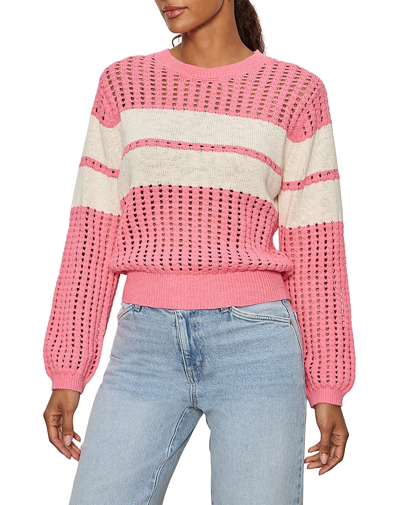 Sanctuary Sporty Openwork Sweater
