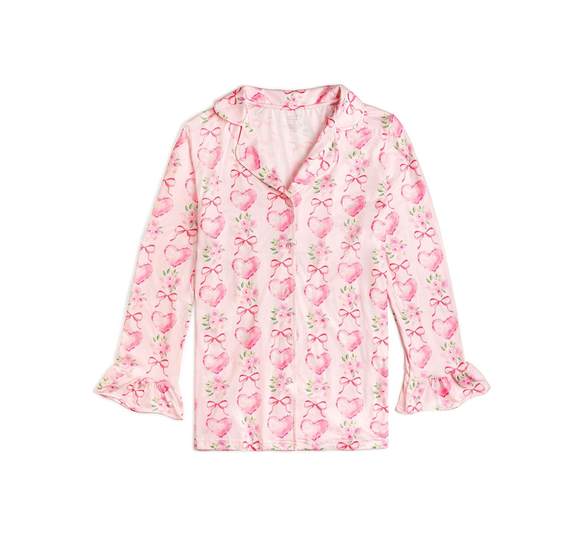 Women's Heart Floral Trellis Lounge Set — Image 4