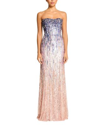  Honesty Sequin-Embellished Maxi Dress