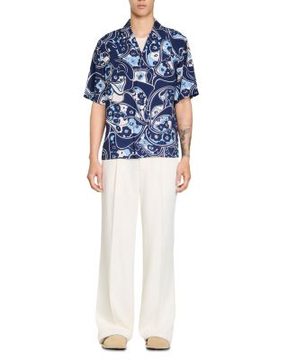 Hippie Trip Printed Loose Fit Shirt