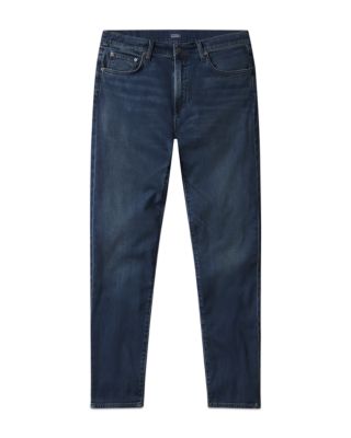 Elijah Relaxed Straight Jeans in Tinted Dark