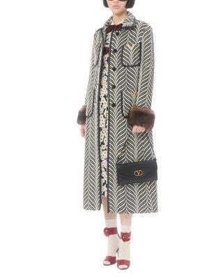 DeVain VLogo Small Nappa Shoulder Bag