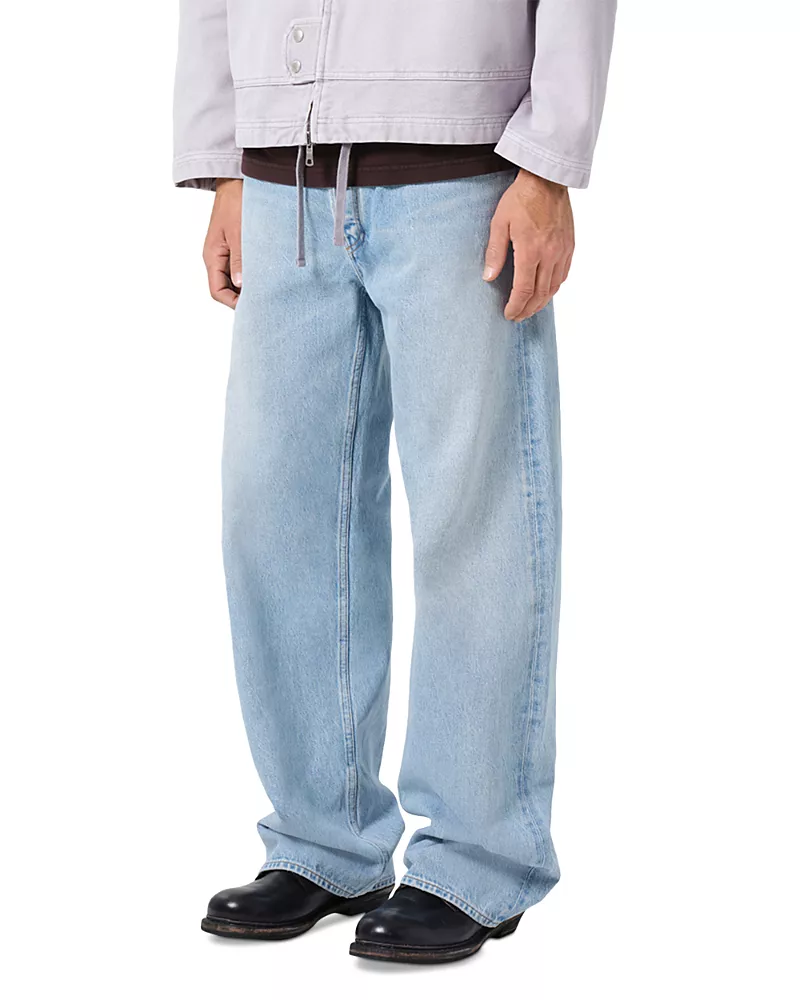 Agolde Afton Straight Fit Jeans in Orten
