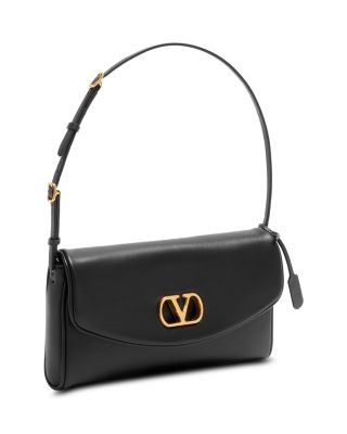 DeVain VLogo Small Nappa Shoulder Bag
