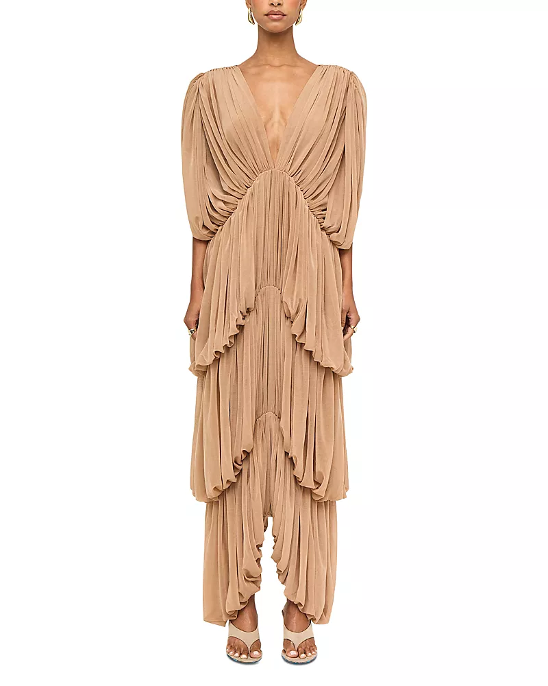 Ronny Kobo Damier Dress