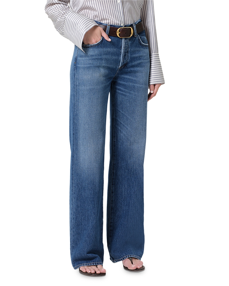 Citizens of Humanity Annina High Rise Straight Jeans in Avant