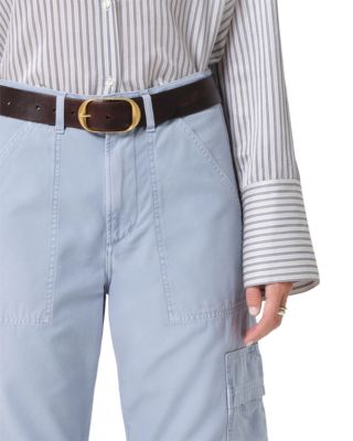 Marcelle Cotton Low Slung Cargo Pants