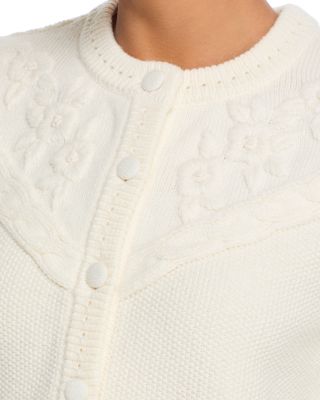 Floral Embroidered Cardigan - Exclusive