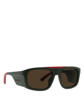 Outdoor Altitude Rectangular Sunglasses, 55mm
