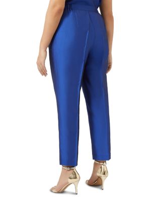 Mrnigeria Silk Shantung Cigarette Pants