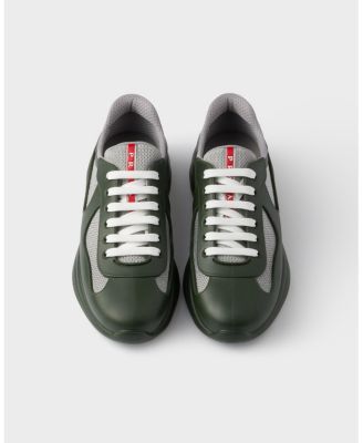  Men's America's Cup Soft Rubber And Bike Fabric Sneakers