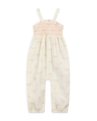 Girls' Bow Print Romper - Baby