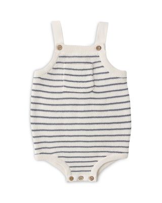 Boys' Ashton Knit Striped Romper - Baby