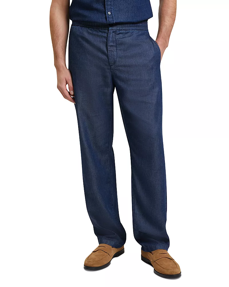 Ted Baker Ganmo Relaxed Chambray Trousers
