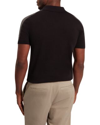 Gregry Small Stitch Knit Polo Shirt