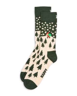 Santa On The Way Crew Socks