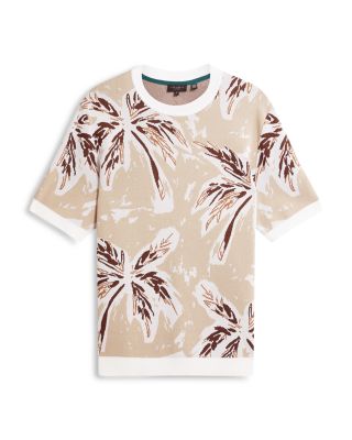 Ezrra Knit Leaf T-Shirt