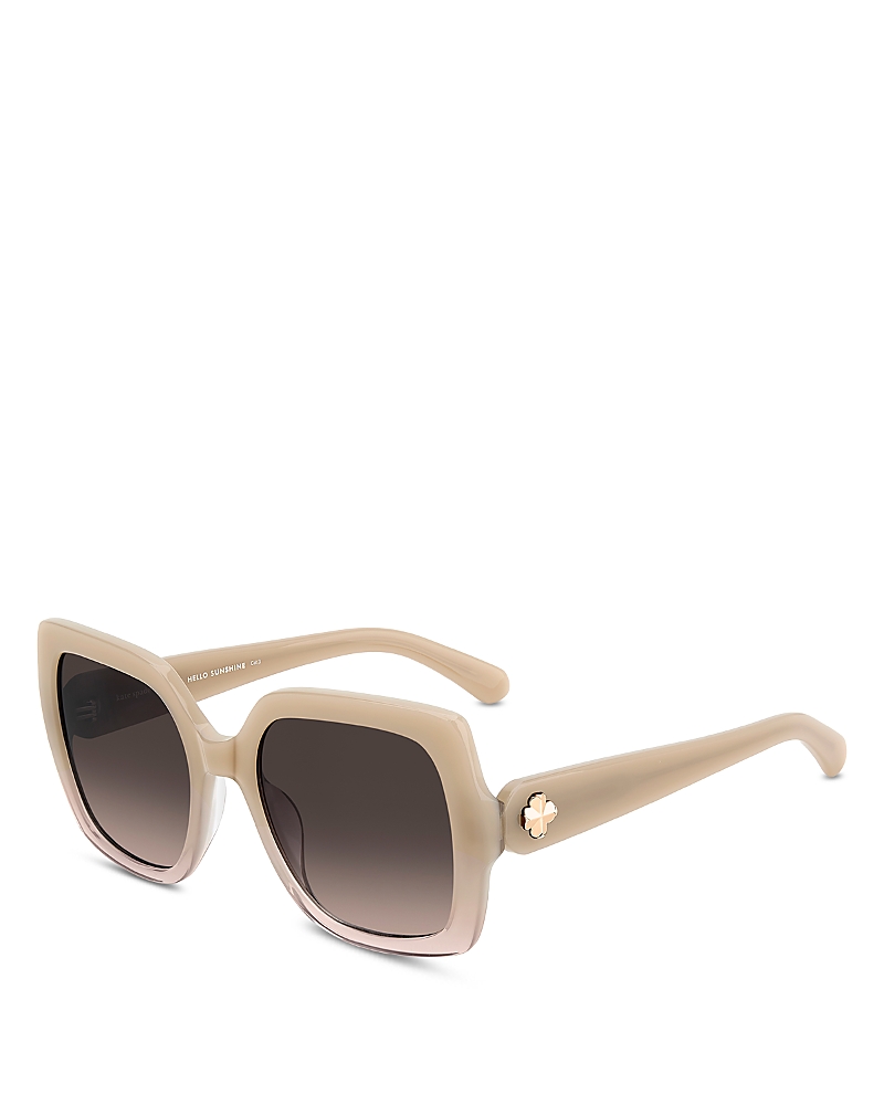 kate spade new york Amaya Square Sunglasses, 55mm