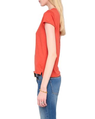 Henley Fishnet T Shirt