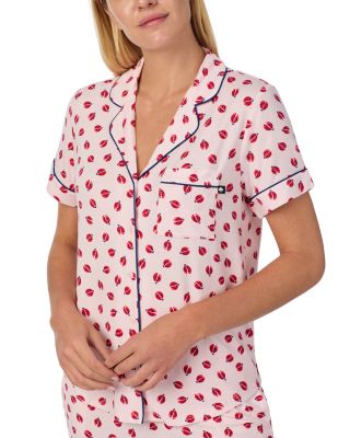 Jersey Short Sleeve Boxer Pajama Set