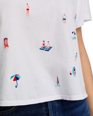 Haley Beachgoers Boxy Crop Tee - Exclusive