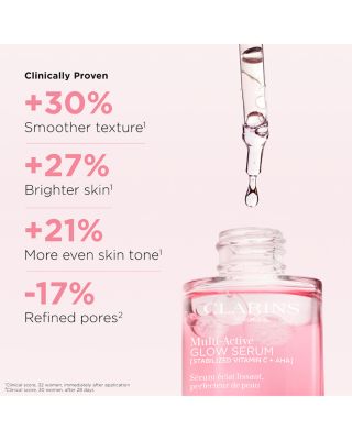 Multi Active Brightening Glow Serum with Vitamin C + AHA 1 oz.