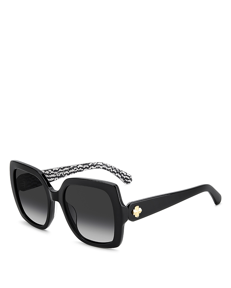 Kate Spade New York Amaya Square Sunglasses, 55mm
