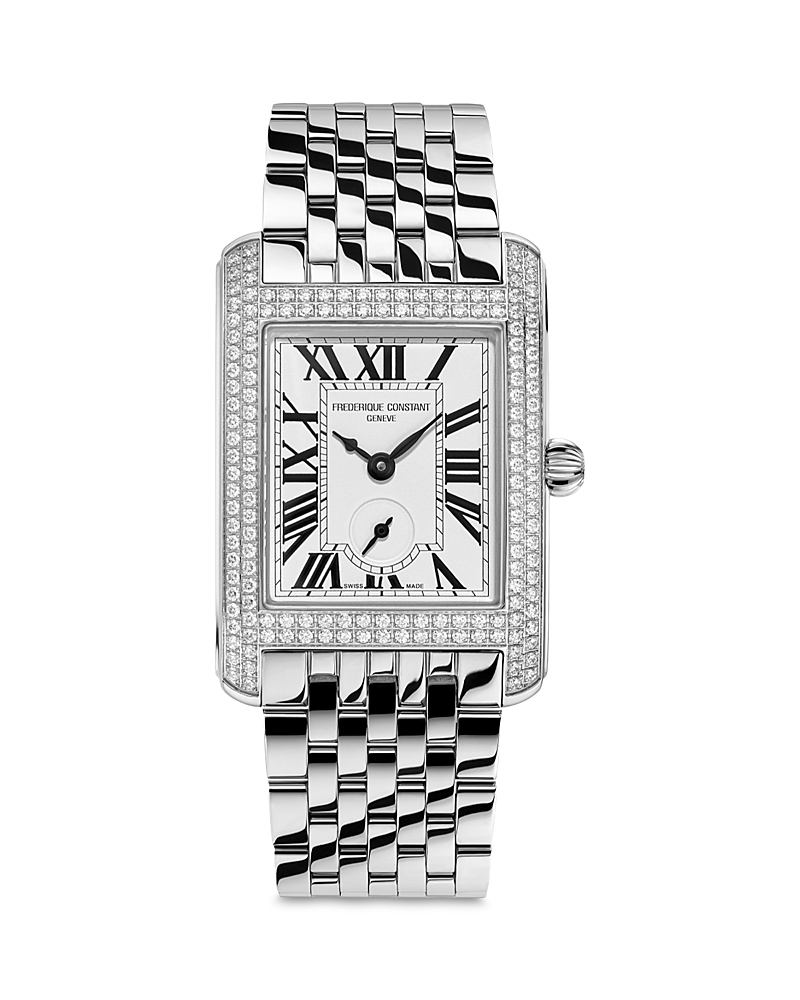 Frederique Constant Carree Watch, 25.2mm x 36mm
