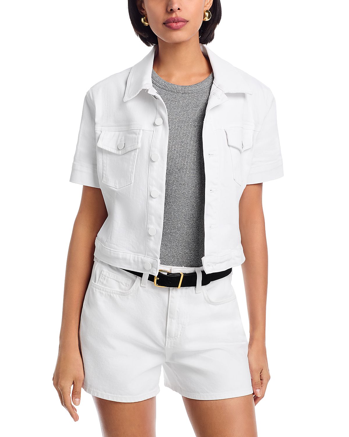 L'Agence Kirstie Crop Jacket