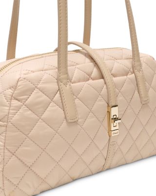 Astor Small Quilted Leather Satchel
