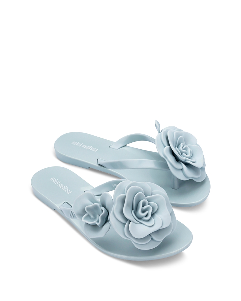 Mini Melissa Girls' Harmonic Petals Kids Flip Flop Sandals - Little Kid, Big Kid