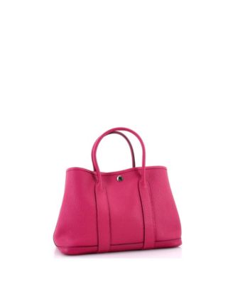 30 Garden Party Tote Leather