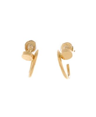  Small Juste un Clou Hoop Earrings 18K Gold