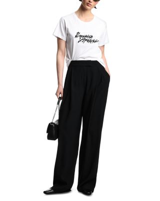 Embellished Logo Tee