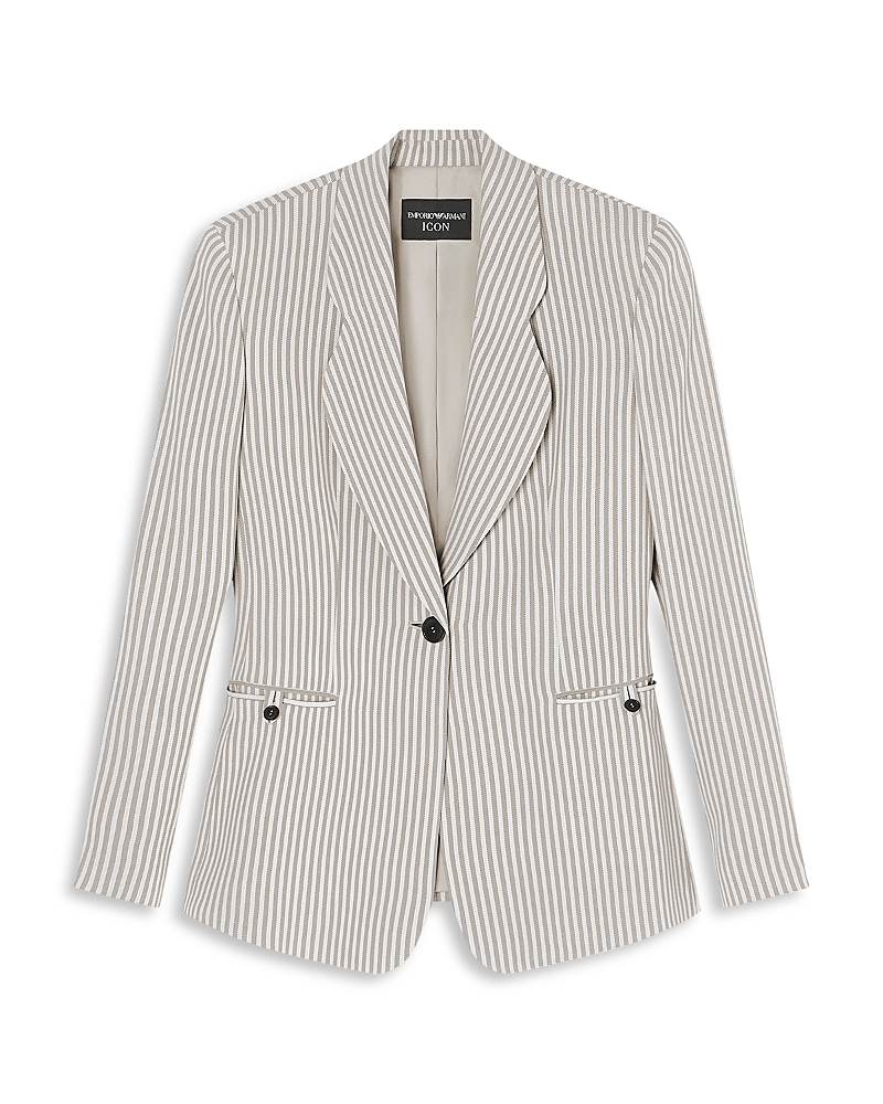 Emporio Armani One Button Blazer · 38 IT/2 US