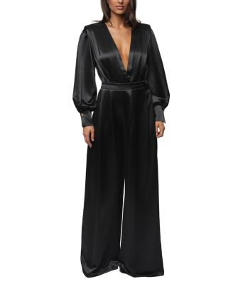  Satin Bliss Pleated Pant