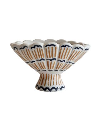 Ceramic Roman Coral Bowl