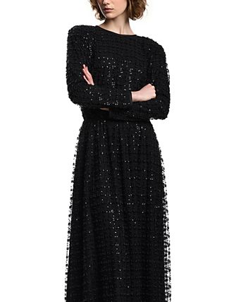 dresses emporio armani Blue MAYFEYR cotton blend. Dresses