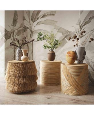 Ceramic Line Art Goblet Vase