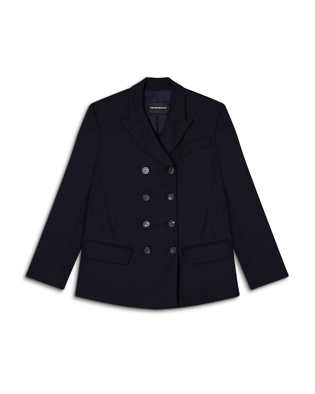 Emporio Armani Wool Double Breasted Blazer