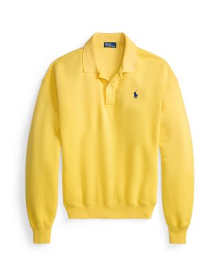 Polo Collar Fleece Pullover