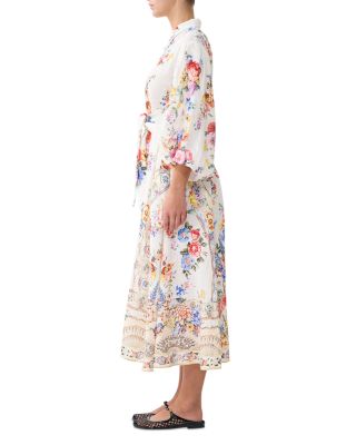 I Left My Heart In Granada Linen Shirt Dress