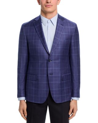 Tonal Plaid Regular Fit Classic Jacket - Exclusive