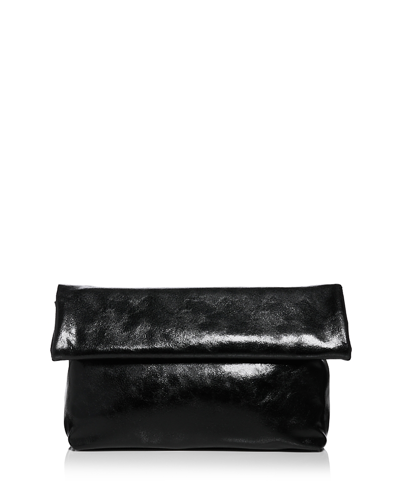 Aqua Medium Flap Clutch - Exclusive