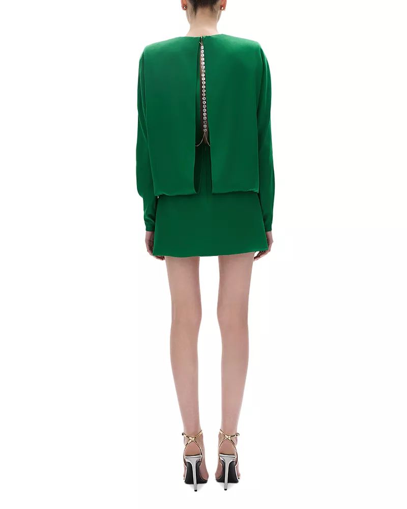 Rachel Gilbert Florida Bloused Waist Mini Dress