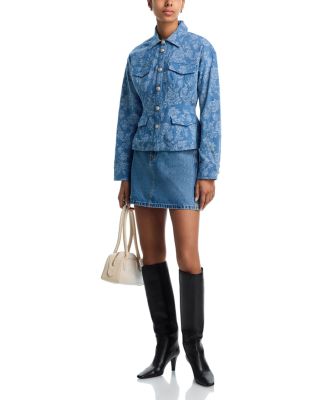 Denim Jacquard Jacket - Exclusive