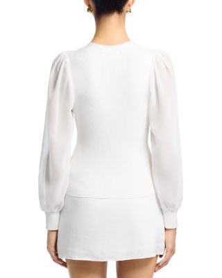 Celeste Mixed Media Top